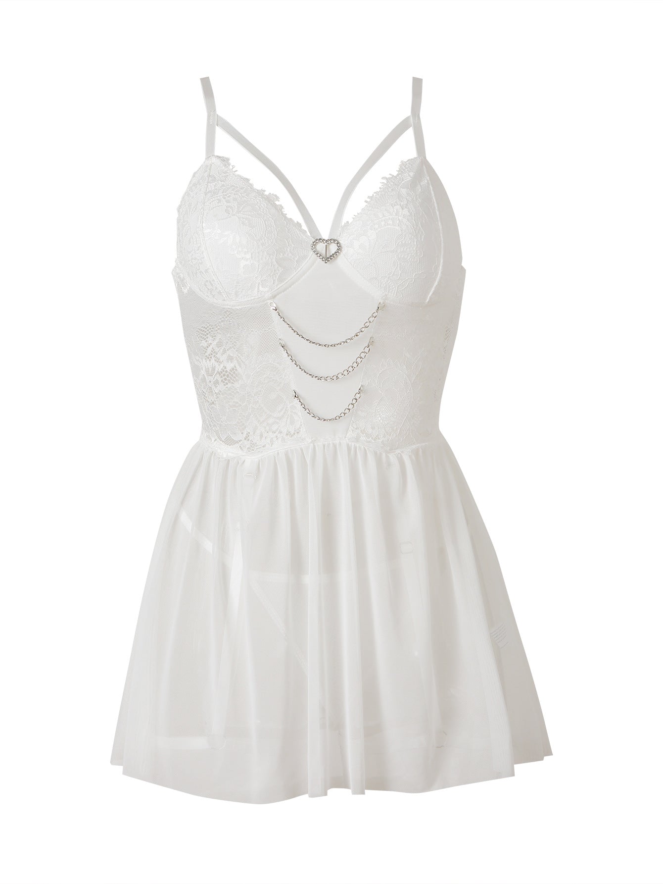 Women Sleepwear Mesh jumpsuit