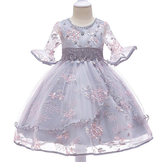 Flower Formal Princess Dress (3-10 years)