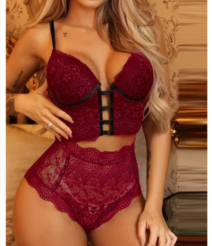 Seductive Lace Lingerie Set