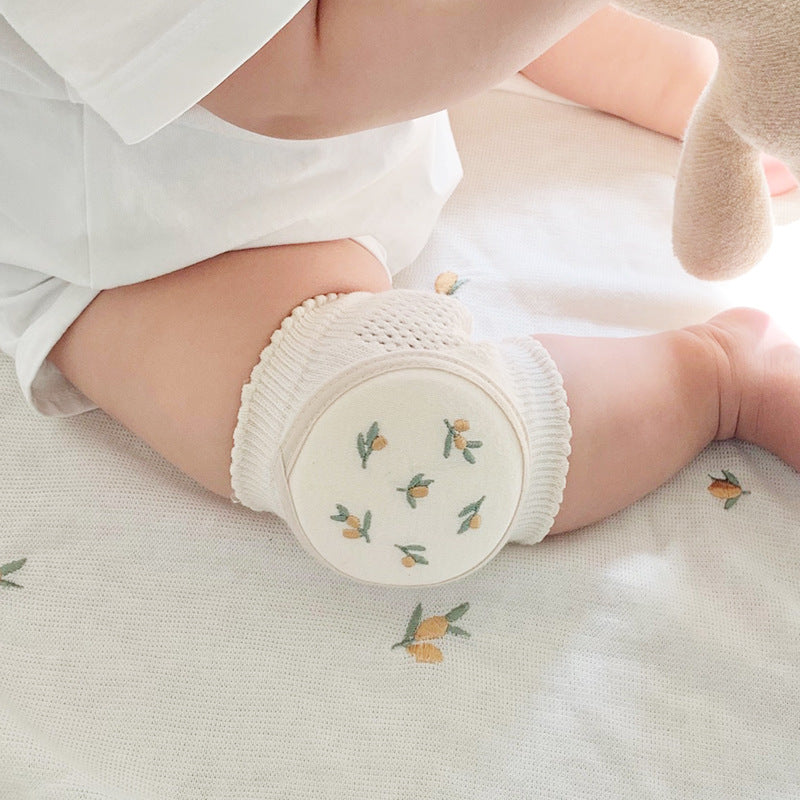 Soft Thin Baby Knee / Elbow Cotton Mesh Pads Baby