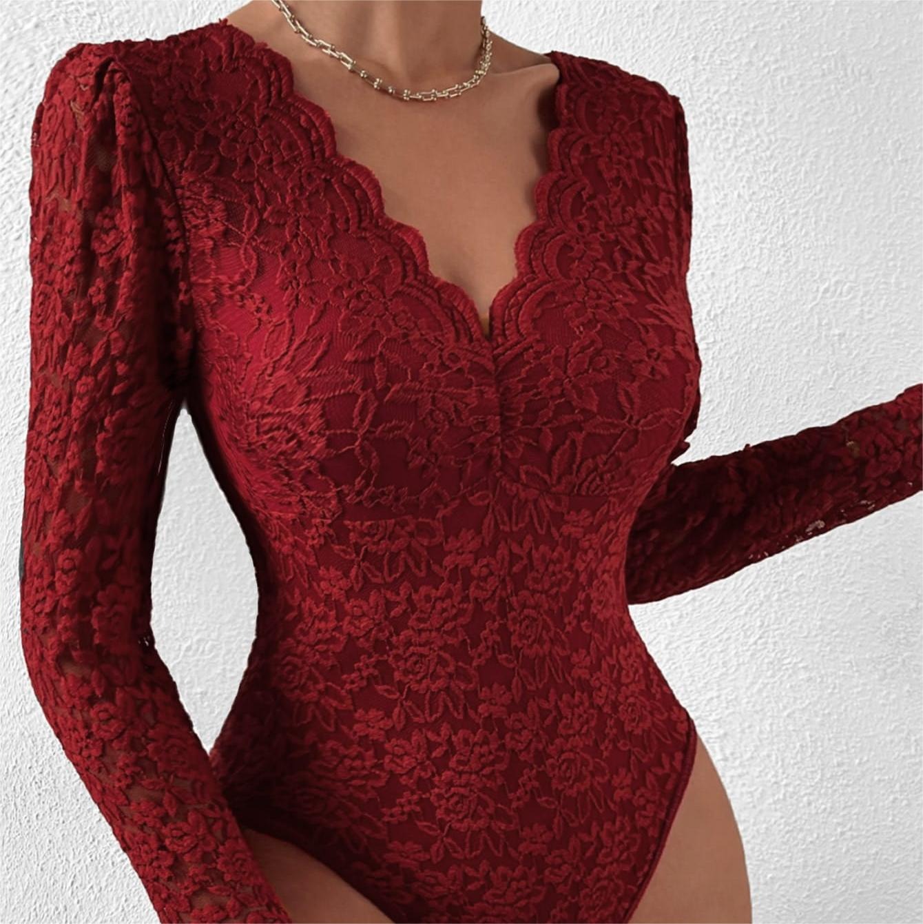 Women Lace work Slim fit Jumpsuit