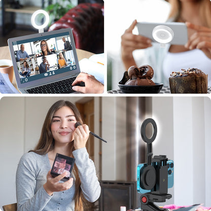 Multitasking Magnetic Selfie Ring Light