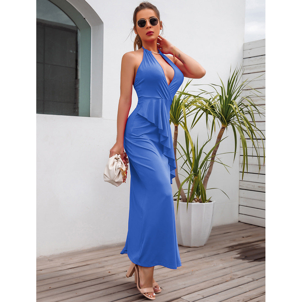 Exotic Summer Pleated dress