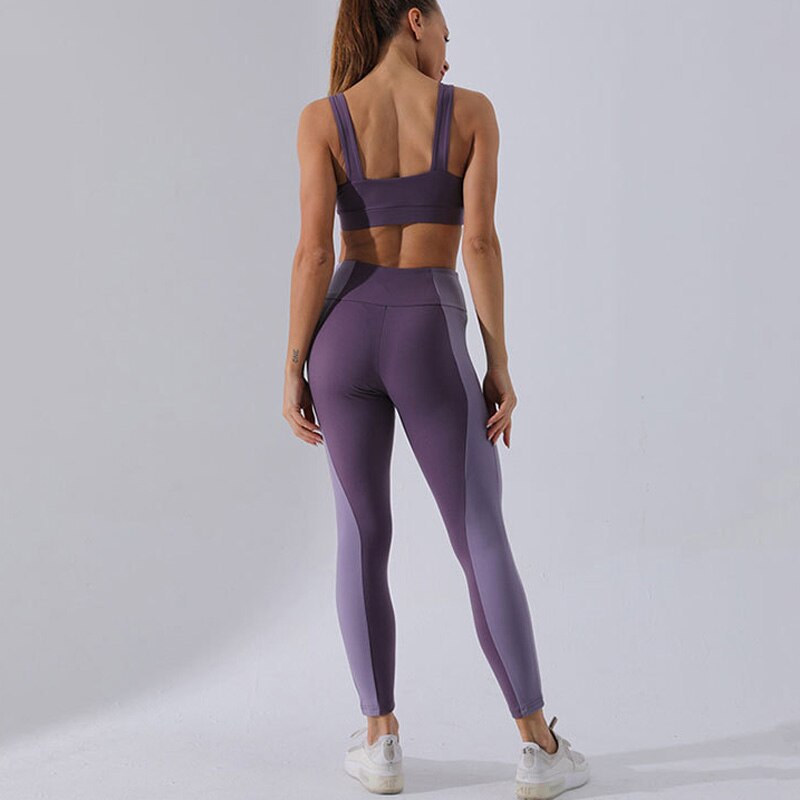 Seamless High-Waisted Yoga Leggings with Tummy Control - Breathable