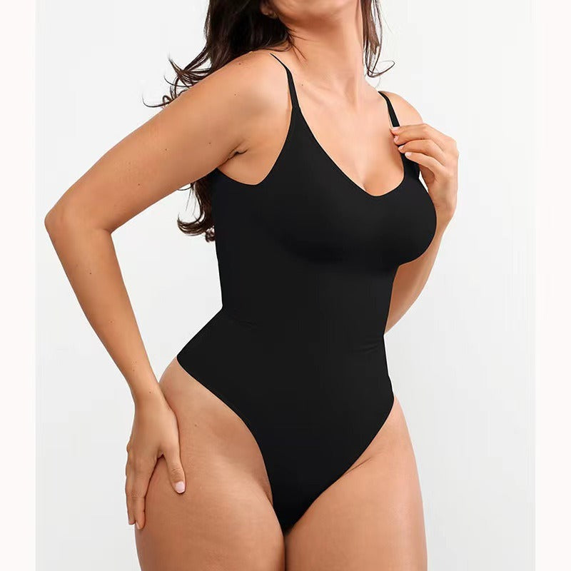 Women's Seamless Tummy Control Backless Bodysuit