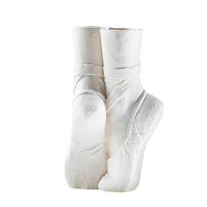 Home Decoration Ceramic Vase Ballet Shoes