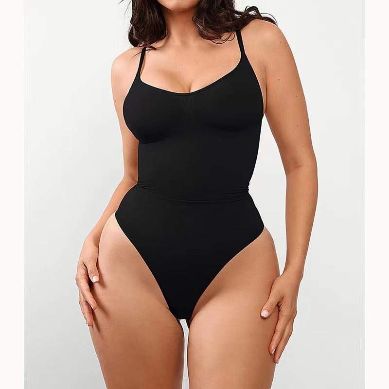 Women's Seamless Tummy Control Backless Bodysuit