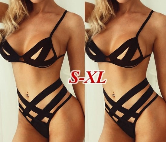 Women Black Lingerie Set