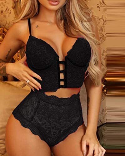 Seductive Lace Lingerie Set