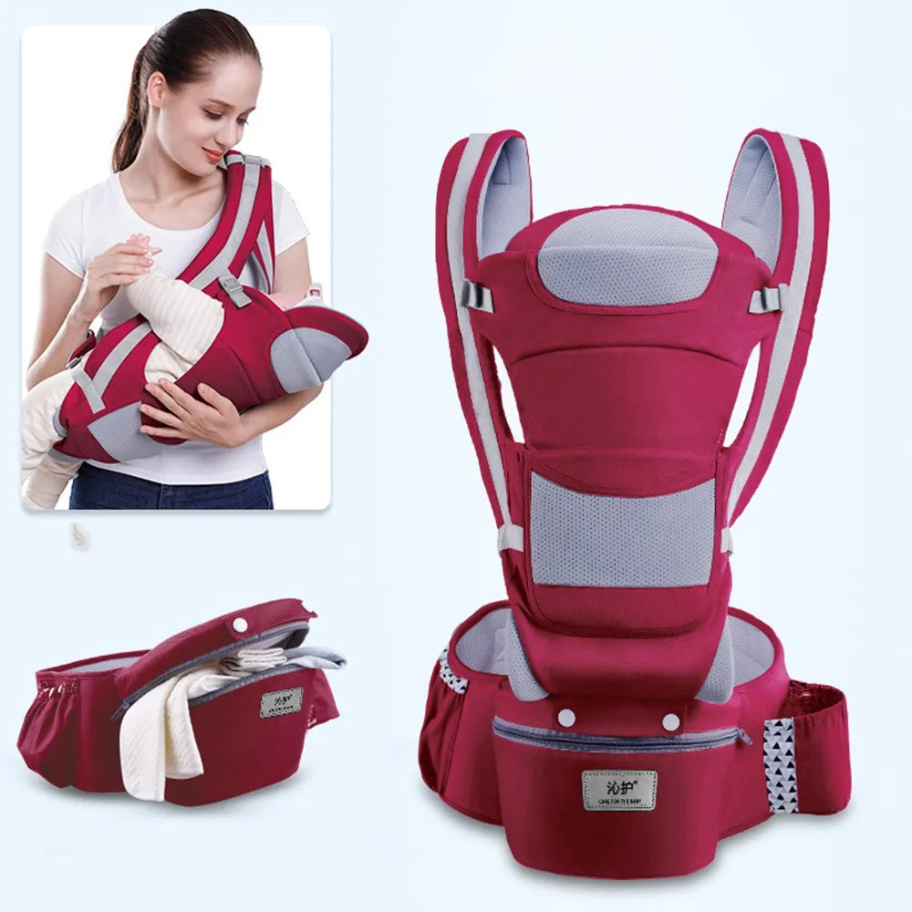 Hipseat Carrier 0-48 Month Ergonomic Baby Carrier