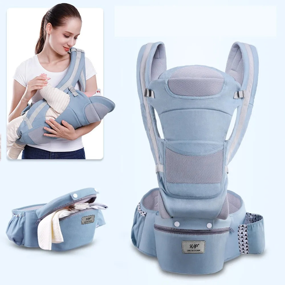 Hipseat Carrier 0-48 Month Ergonomic Baby Carrier