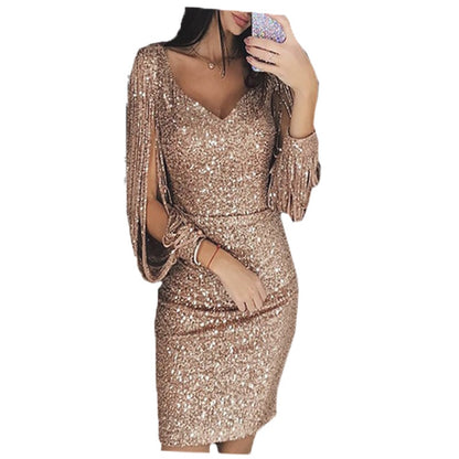 Women Knee Length Party Dress