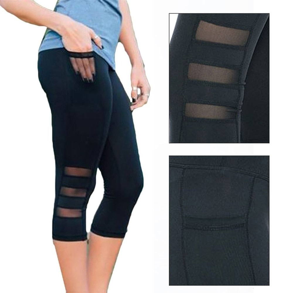 Women Fitness Calf-length Sport leggings