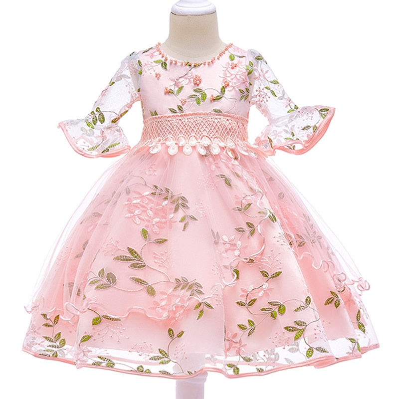 Flower Formal Princess Dress (3-10 years)