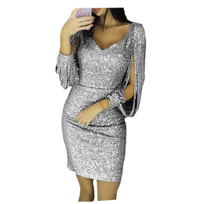 Women Knee Length Party Dress