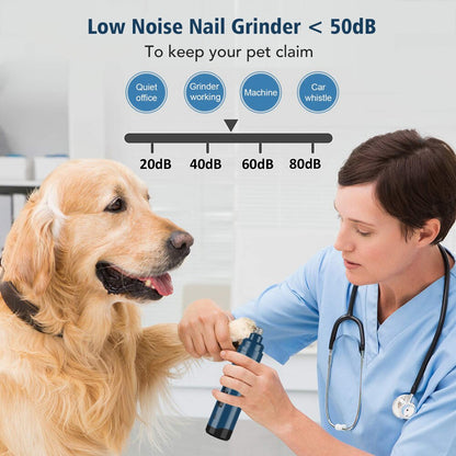 Nail Clipper Electric Pet Nail Scissors Grinder Dog Cat Claw Grooming Trimmer Cutters Nail Mill Pet Supplies Nail Grinder Cutter