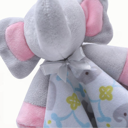 Newborn Appease Towel Baby Bear Doll 0-2years Soothing Towels Cute Infant Blankie Plush Toys 38*38 cm Early Educational Clam Toy