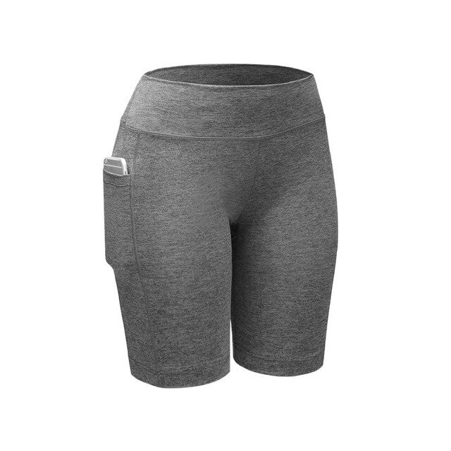 Quick Dry Women's Shorts Compression Gym Shorts Elastic Running Athletic Shorts