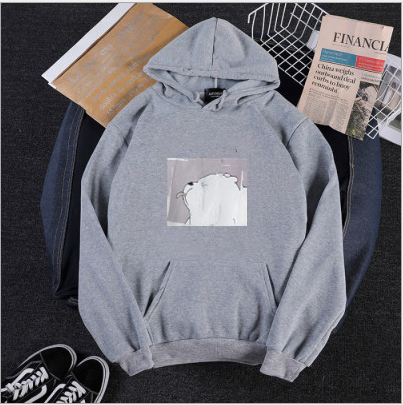 Oversized print Sweatshirt Hoodie