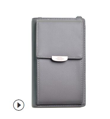 Women Casual Wallet Brand Cell Phone Wallet Big Card Holders Wallet Handbag Purse Clutch Messenger Shoulder Straps Bag