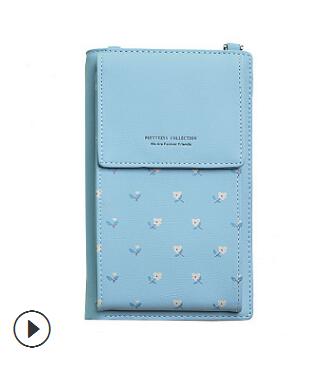 Women Casual Wallet Brand Cell Phone Wallet Big Card Holders Wallet Handbag Purse Clutch Messenger Shoulder Straps Bag