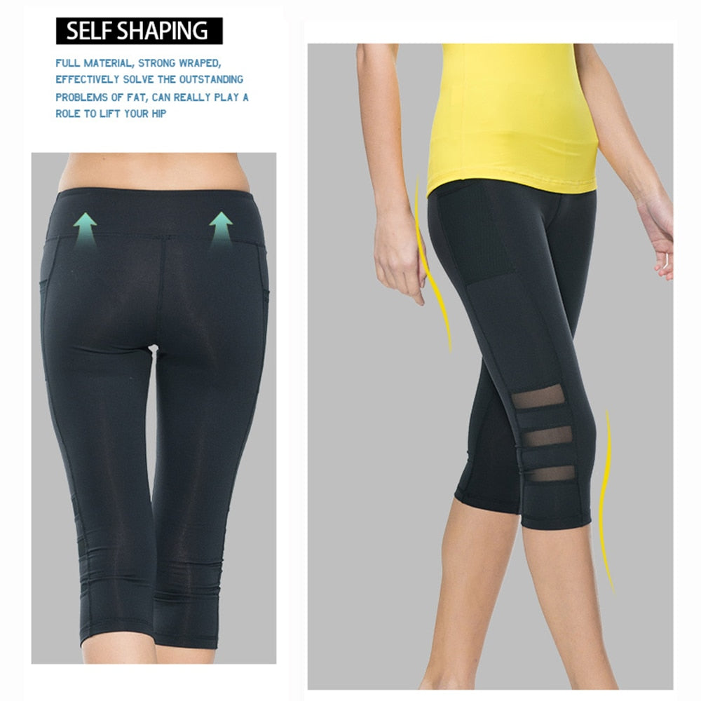 Women Fitness Calf-length Sport leggings