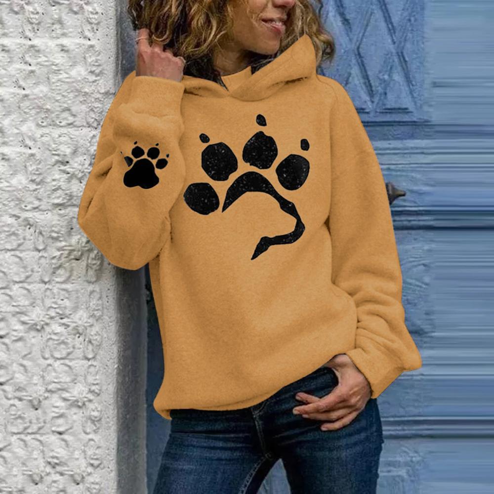 Paw Print Women's Hoodies