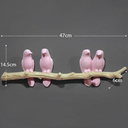 Wall Decorations Home Accessories Living Room Hanger Resin Bird hanger key kitchen Coat Clothes Towel Hooks Hat Handbag Holder