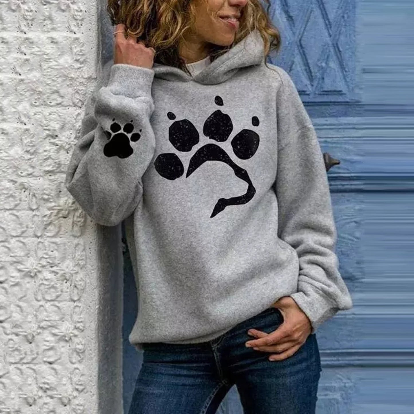 Paw Print Women's Hoodies