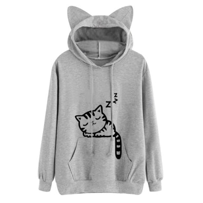 Women Printed Hoodies/Sweatshirt