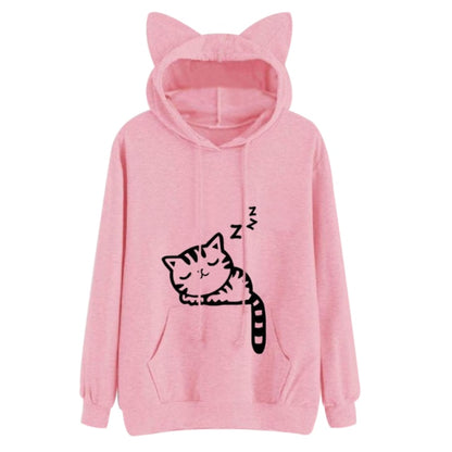 Women Printed Hoodies/Sweatshirt