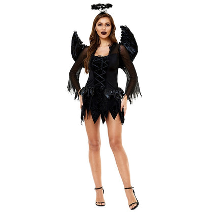 Halloween Cosplay Costumes Feather Angel Fairy Wing